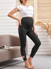Load image into Gallery viewer, Pure Color Home Is Flexible Maternity Leggings