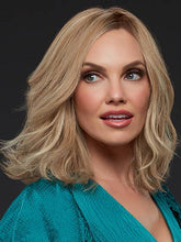 Load image into Gallery viewer, Golden fluffy natural fashion wig