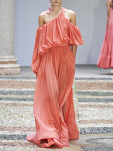 Load image into Gallery viewer, Fashion Pleated Drape Dress