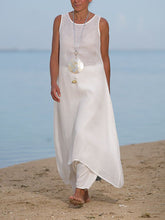 Load image into Gallery viewer, Women's Sleeveless Top Fashion Suit