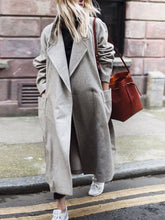 Load image into Gallery viewer, Double-breasted Casual Fashion Autumn and Winter Coat