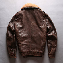Load image into Gallery viewer, Men's Aviator Warm Fur Collar Coat