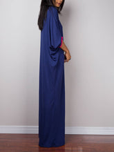 Load image into Gallery viewer, Bat Sleeve Loose Long Casual Dress