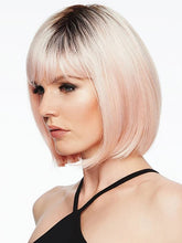 Load image into Gallery viewer, Fashion Light Pink Mid-Point Short Straight Wig