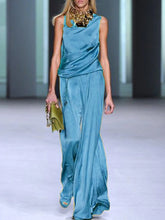 Load image into Gallery viewer, Smooth Ice Silk Cool Sleeveless Women's Suit