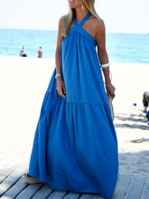 Load image into Gallery viewer, Ladies Casual Cross Strap Dress