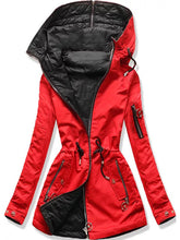 Load image into Gallery viewer, Double-Sided Zipper Women's Coats