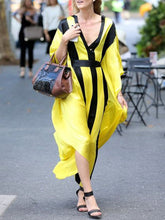 Load image into Gallery viewer, Plus Size Deep V Loose Street Shooting Women's Dress