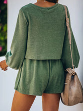 Load image into Gallery viewer, Long-Sleeved Round Neck Cotton Loos Women's Suit