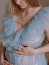 Load image into Gallery viewer, Maternity Gown Dress Chiffon Dress Photography