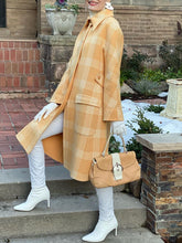 Load image into Gallery viewer, Casual Plus Size Plaid Printing Women's Coat