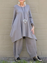 Load image into Gallery viewer, Casual Plus Size Irregular Hem Women's Suits