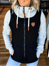 Load image into Gallery viewer, Color Matching Autumn And Winter Women's Coat