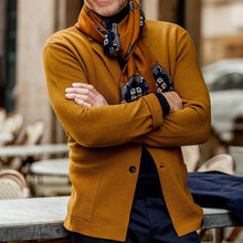 Load image into Gallery viewer, Autumn and Winter Retro Casual Solid Color Sweater