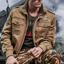 Load image into Gallery viewer, Bomber Jacket Cotton Jacket Casual Temperament Men's Jacket