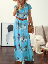 Load image into Gallery viewer, Shift Daily Cotton-Blend Floral Women's Casual Dress