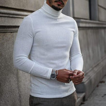 Load image into Gallery viewer, Simple Temperament High Collar Men's Tops