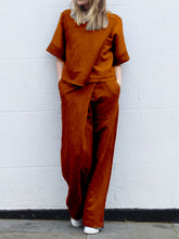 Load image into Gallery viewer, Fashion Irregular Design Cotton and Linen Suit