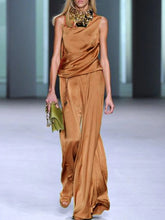 Load image into Gallery viewer, Smooth Ice Silk Cool Sleeveless Women's Suit