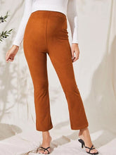 Load image into Gallery viewer, Casual Flared Pants Are Elastic Maternity Leggings