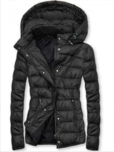 Load image into Gallery viewer, Ladies Fashion Casual Warm Hooded Coat