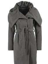 Load image into Gallery viewer, Fashion and Elegant Autumn and Winter Bubble Collar Coat Jacket
