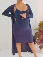 Load image into Gallery viewer, Sexy Slim Sleeveless Elastic Maternity Dress