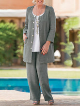 Load image into Gallery viewer, Loose Simple And Pure Collarless Women's Suit