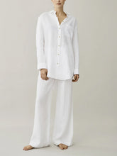 Load image into Gallery viewer, Women's Casual White Buttoned Solid Color Suit