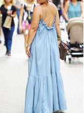 Load image into Gallery viewer, Fashion Casual Halter Strap Long Dress