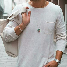 Load image into Gallery viewer, Casual Fashion Men's T-Shirt With Pocket Decoration