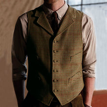 Load image into Gallery viewer, Retro Fashion Loose Men's Lapel Button Vests