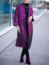 Load image into Gallery viewer, Fashion Retro Dark Pattern Women's Coat