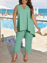 Load image into Gallery viewer, Women's Casual Comfortable Solid Color Sleeveless Suit