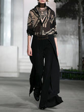 Load image into Gallery viewer, Color Block Lapel Shirt Women's Suits