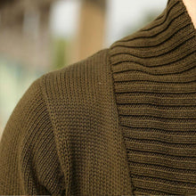 Load image into Gallery viewer, Stand-Up Collar Knitted Sweater