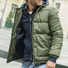 Load image into Gallery viewer, Fashionable Warm Hooded Cotton Jacket
