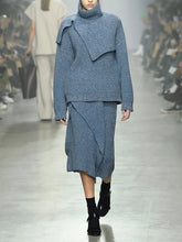 Load image into Gallery viewer, High Collar Keeps Warm Autumn And Winter Women's Suits