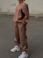 Load image into Gallery viewer, Casual Sports Solid Color Loose Ladies Suit