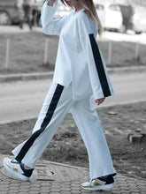 Load image into Gallery viewer, Color-Blocking Pure Cotton Breathable Women's Suits