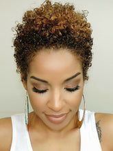 Load image into Gallery viewer, Gradient Color Thin Volume Chemical Fiber Wig