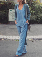 Load image into Gallery viewer, Casual Solid Color Chiffon Women's Suits