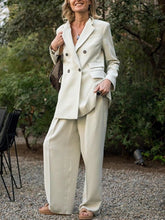 Load image into Gallery viewer, Simple Casual Suit Collar Women's Suits