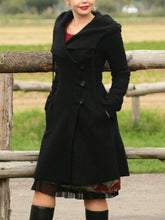 Load image into Gallery viewer, Autumn And Winter Woolen Hood Women's Outerwear