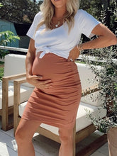 Load image into Gallery viewer, Fashion Casual Short Sleeve Maternity Dress