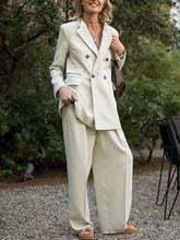 Load image into Gallery viewer, Simple Casual Suit Collar Women's Suits