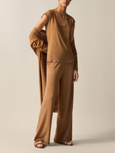 Load image into Gallery viewer, Comfortable Solid Color Casual Home Ladies Suit