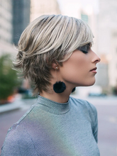 Load image into Gallery viewer, Silver Gray Fluffy Natural Fashion Wig