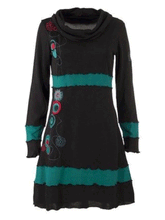 Load image into Gallery viewer, Printed Waist Slim Fit Women's Casual Dress