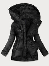 Load image into Gallery viewer, Ladies Fashion Casual Warm Hooded Coat